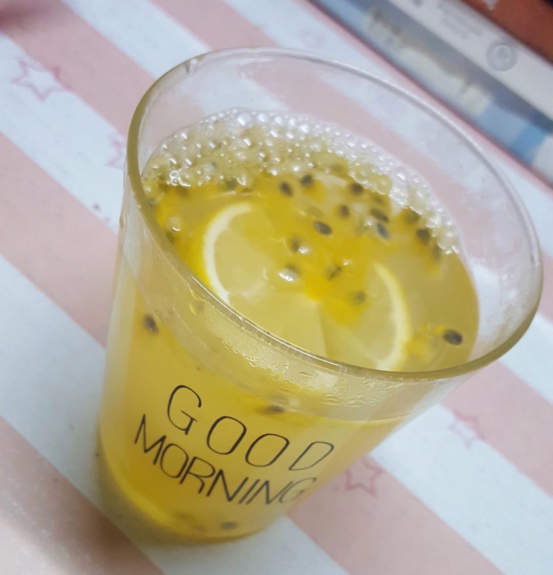 百香果柠檬蜂蜜茶（附柠檬清洗方法）