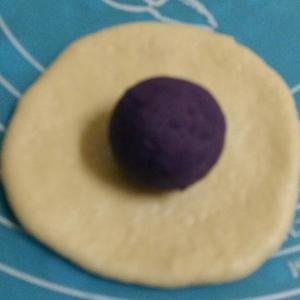 植物油版紫薯面包的做法 步骤6