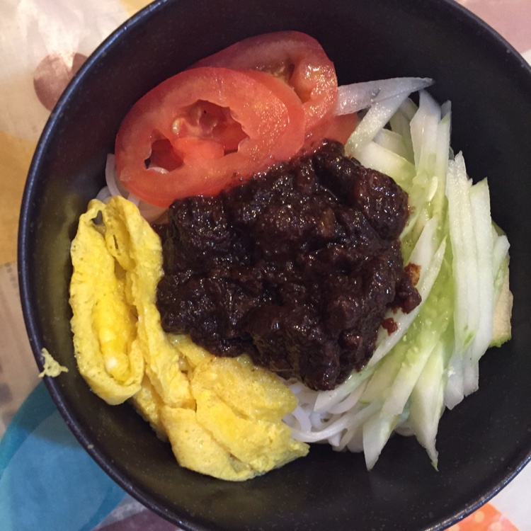 西红柿炸酱打卤面