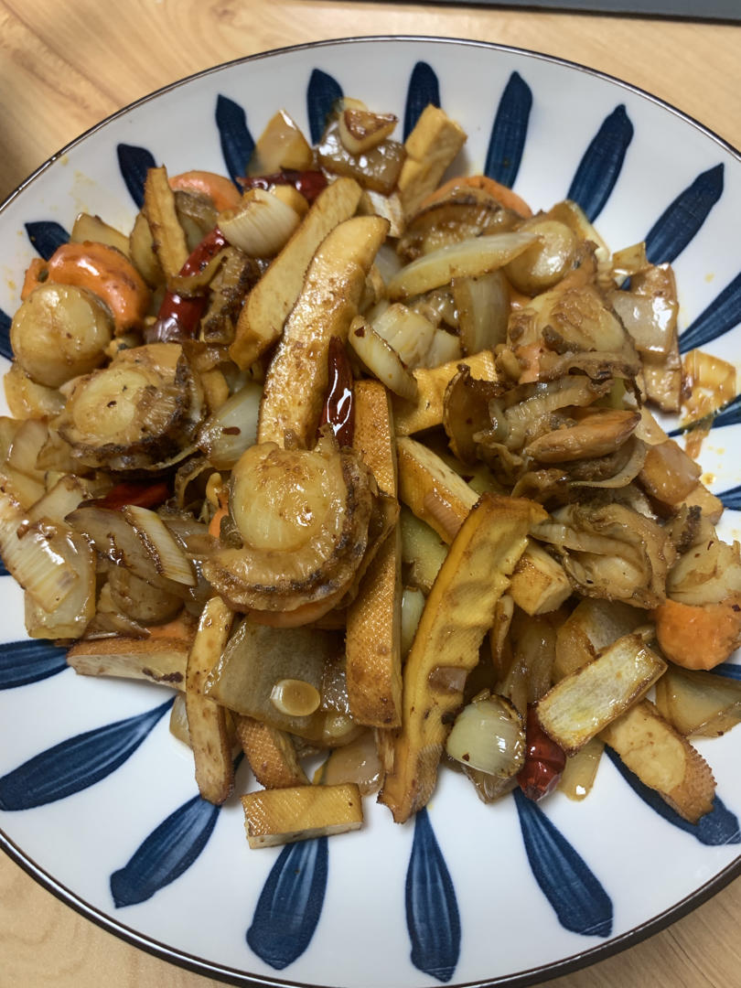 爆炒扇贝肉