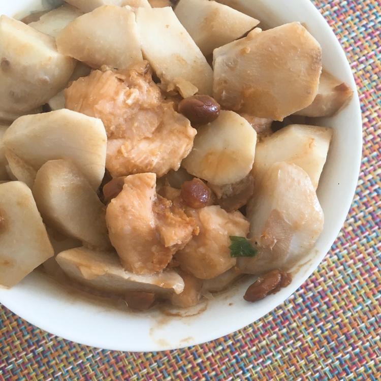 芋头蒸鸡（一夫食堂）