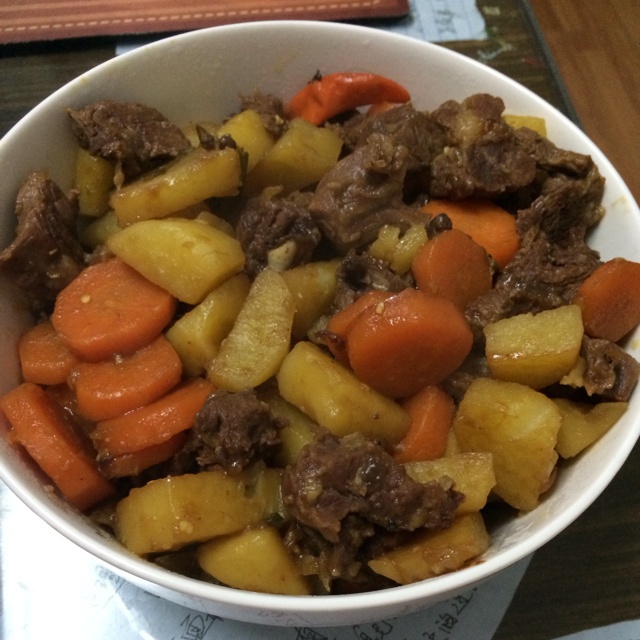 土豆烧牛肉