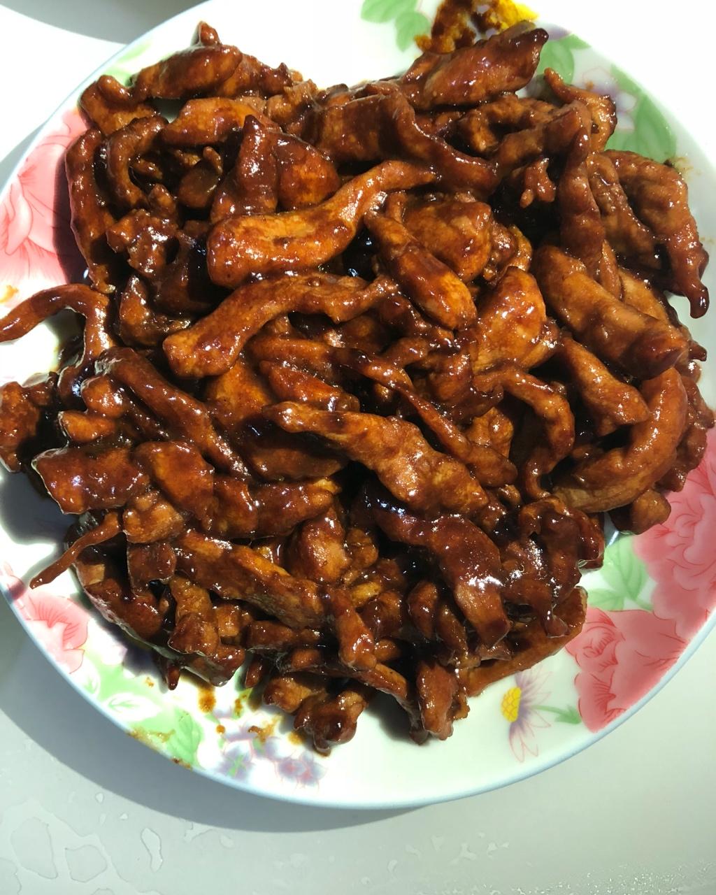 京酱肉丝