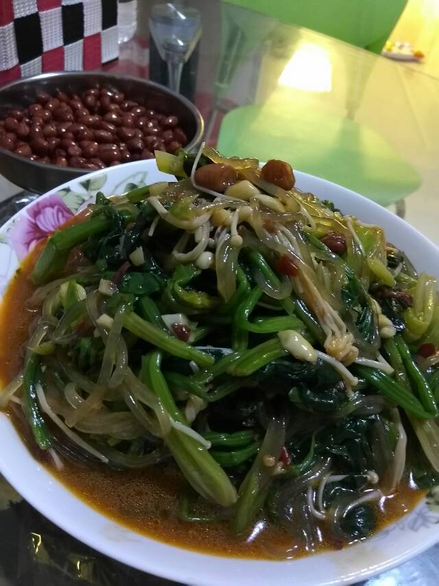 酱拌菠菜粉