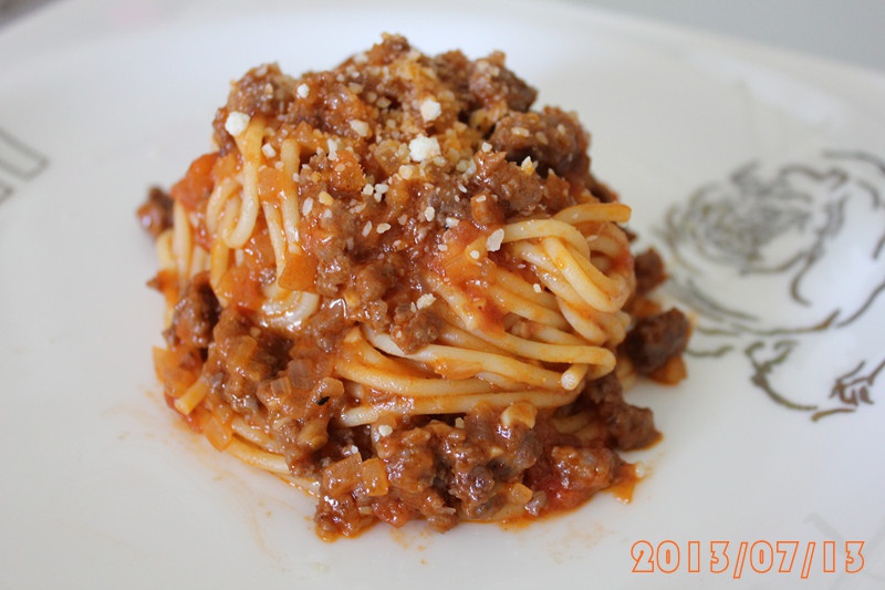 番茄肉酱意面