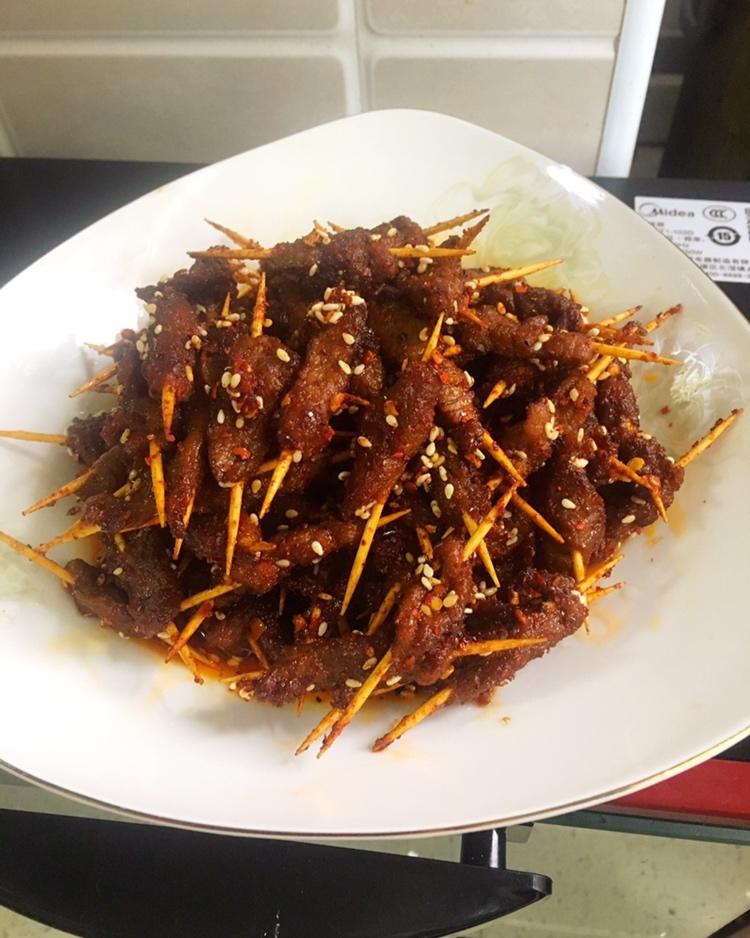 牙签牛肉串-湖南口味