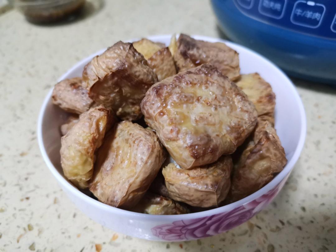 空气炸锅别闲置了❗️巨好吃～炸豆腐