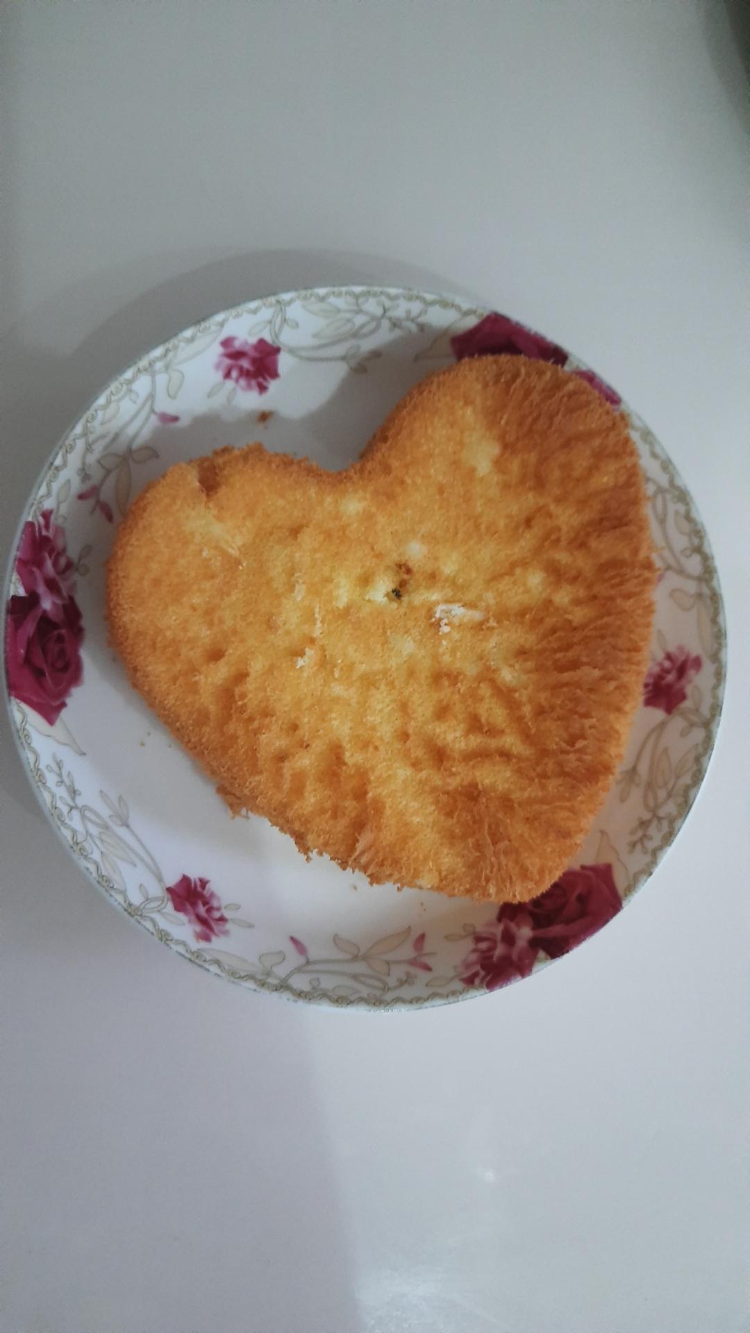 烫面蛋糕，少油少糖柔软细腻八寸美味蛋糕🍰的做法