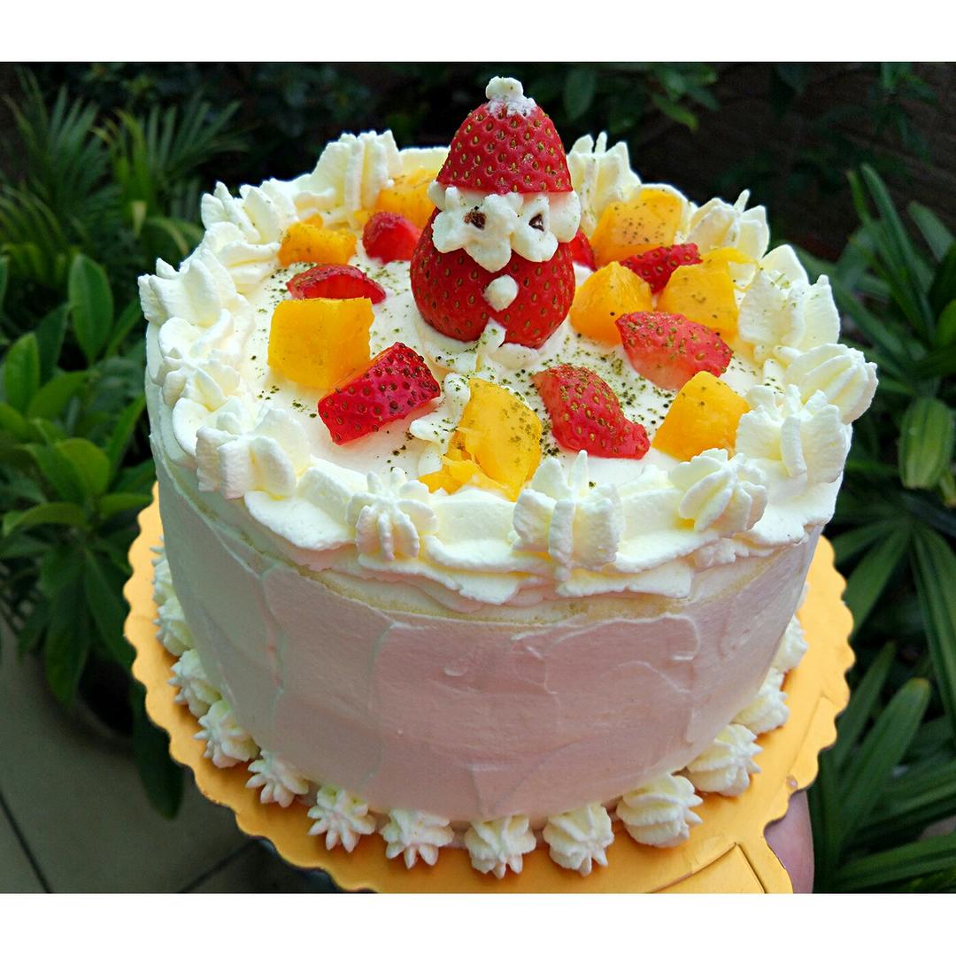 《Tinrry+》草莓奶油蛋糕（8寸配方）