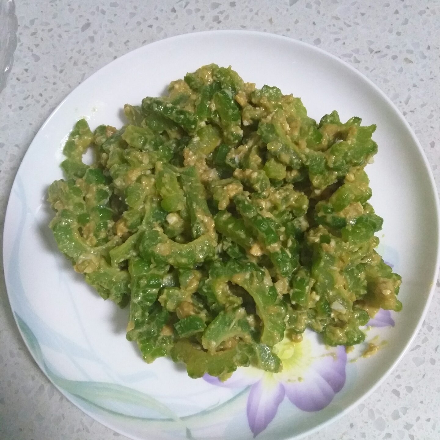 咸蛋黄焗苦瓜