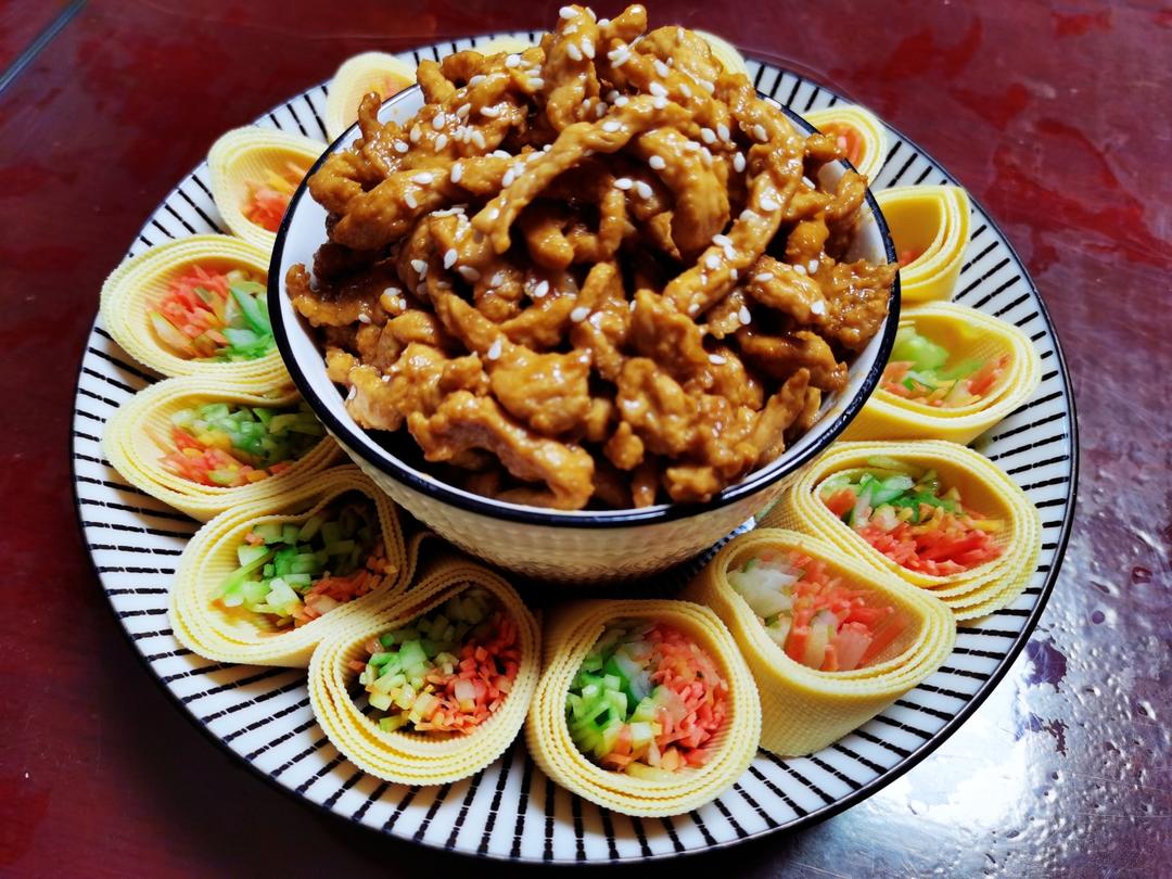 家庭版京酱肉丝！