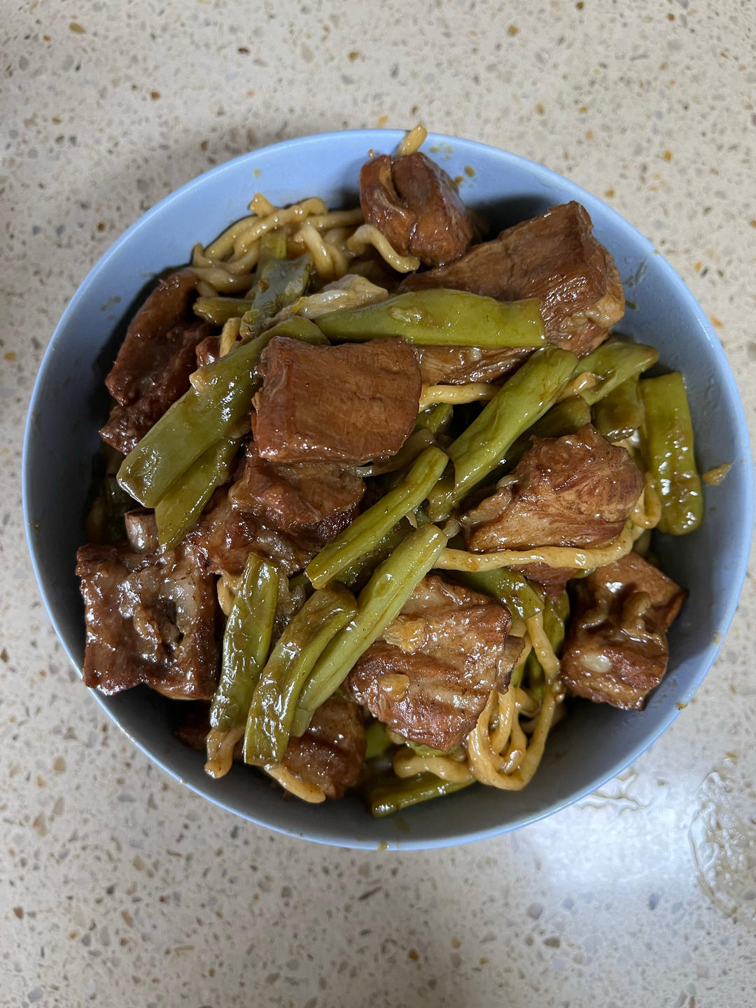 豆角排骨焖面￨真的无敌好吃