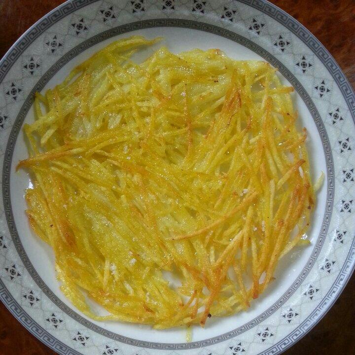 干焙土豆丝