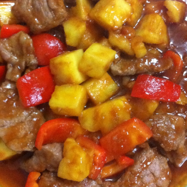 菠萝咕咾肉