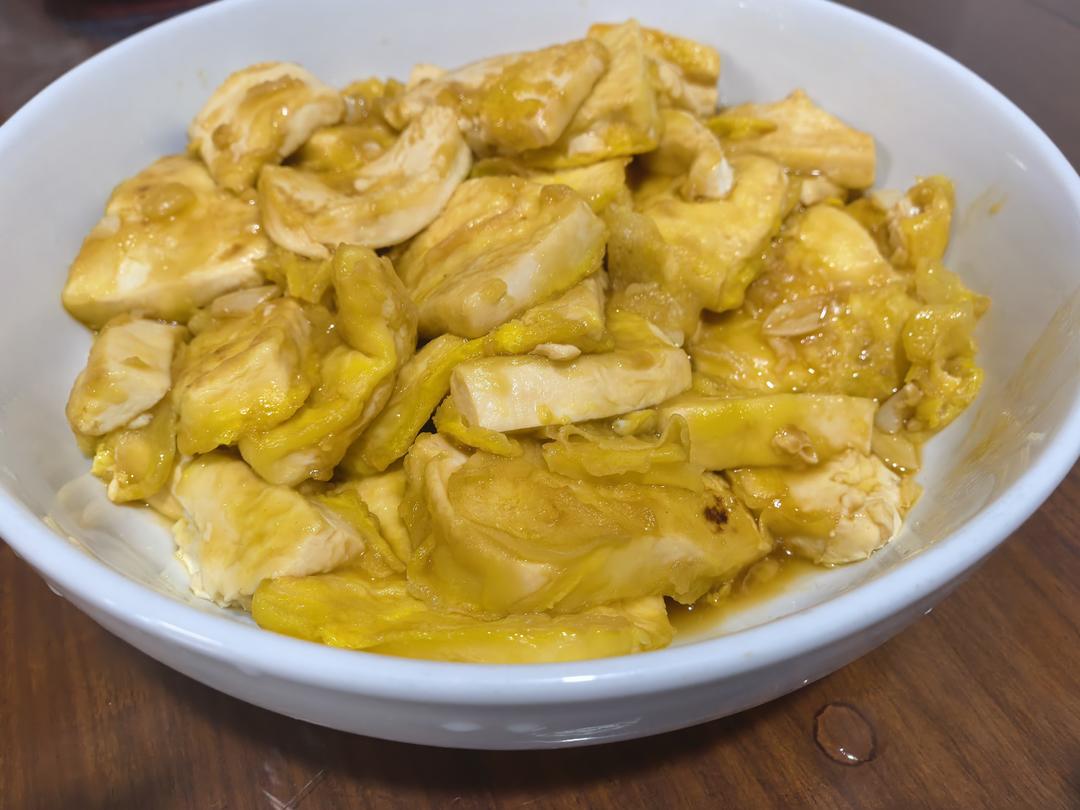 无敌好吃的香煎豆腐