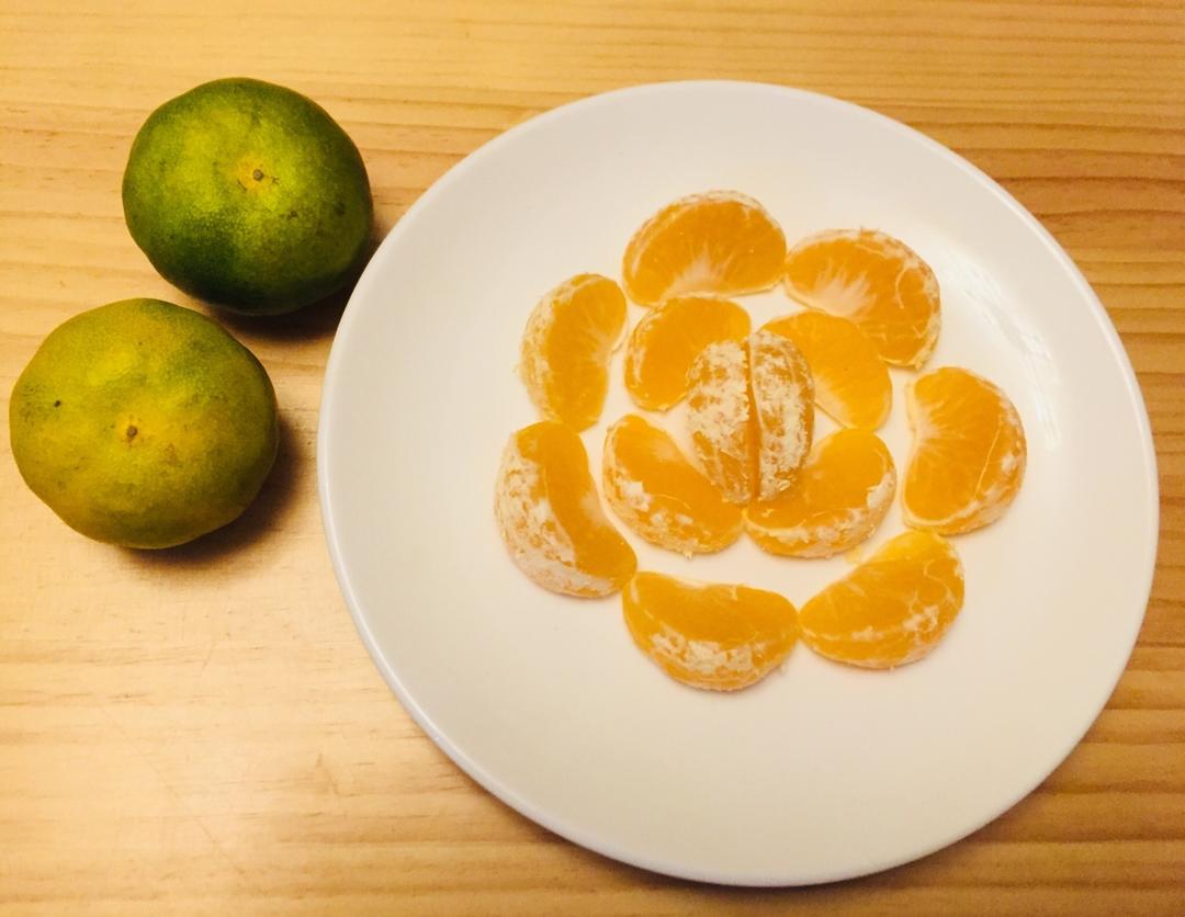 温馨小屋-linda做的橘子摆盘