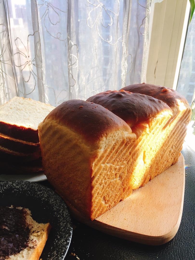 100%纯全麦吐司 中种法