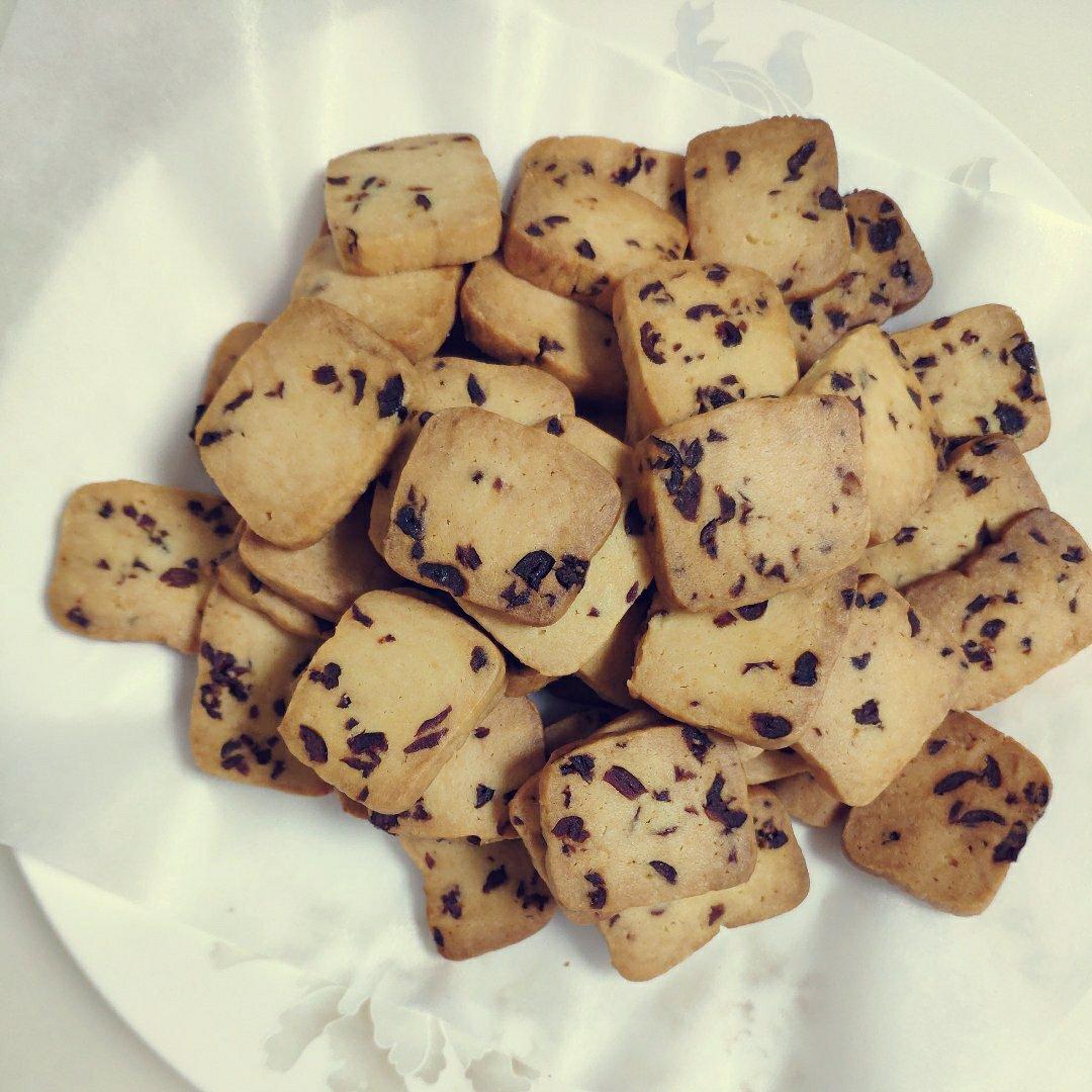 低糖少油版蔓越莓饼干