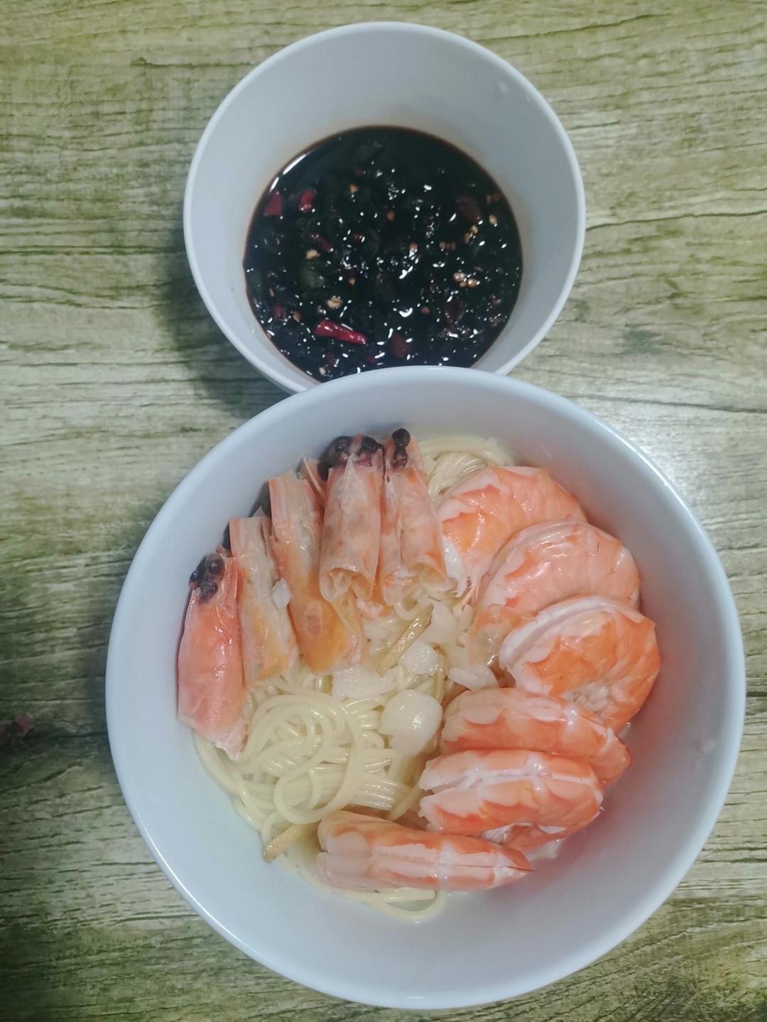 鲜虾面