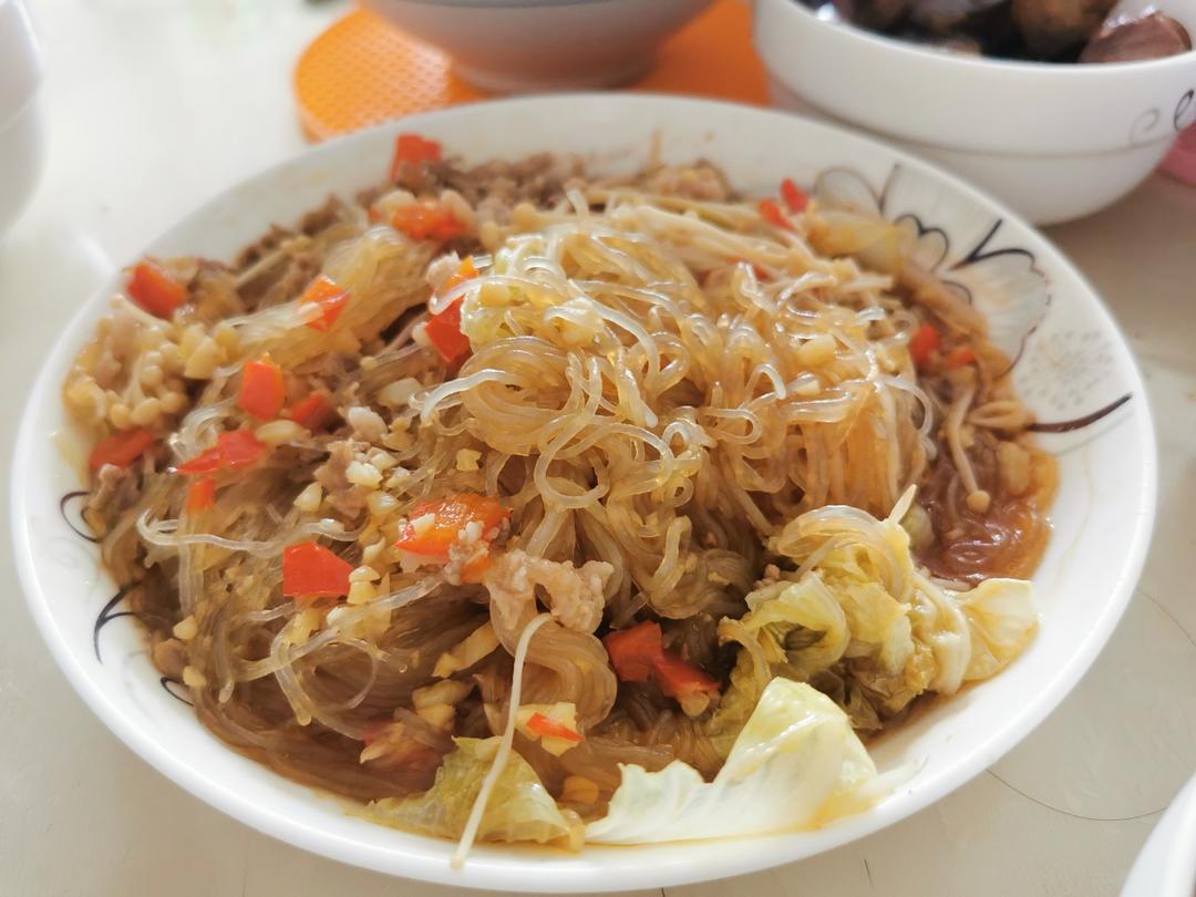 蒜蓉粉丝娃娃菜