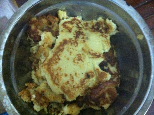 （婴幼儿版）无泡打粉苹果松饼（Pancake）