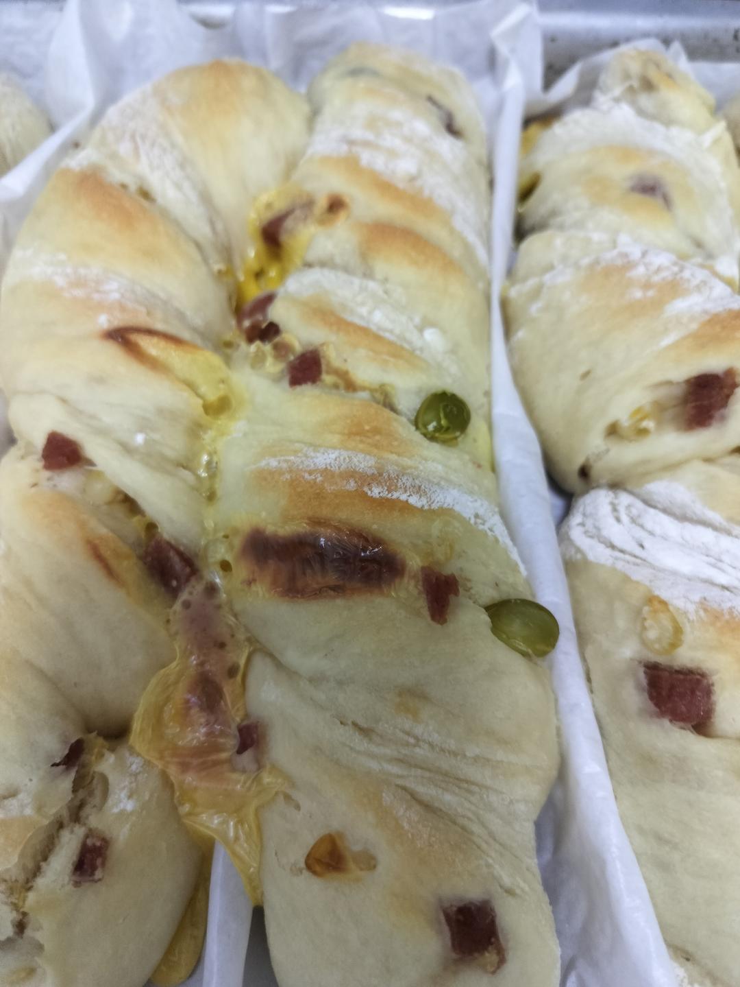 免揉！超简单｜田园风面包扭扭棒🥖