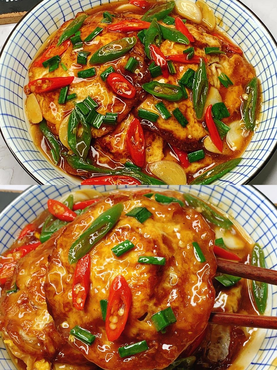美味巨下饭的家常小炒～辣椒炒荷包蛋！
