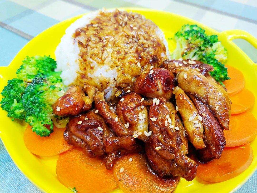 照烧鸡腿饭
