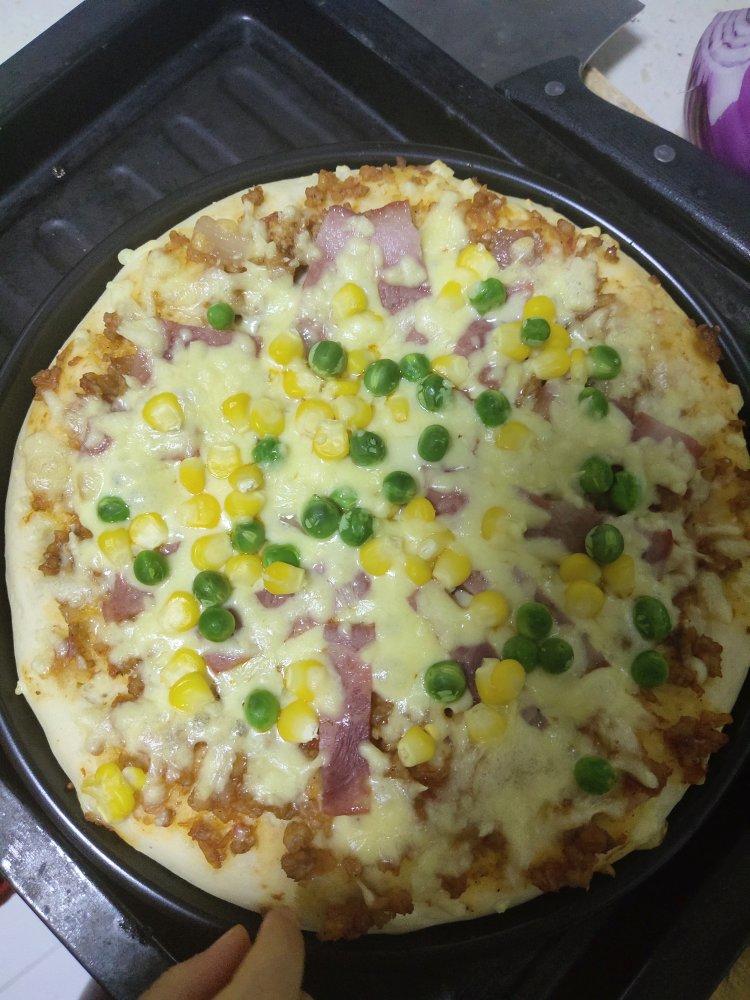 儿子说比BSK好吃的披萨（含披萨酱、饼底做法）