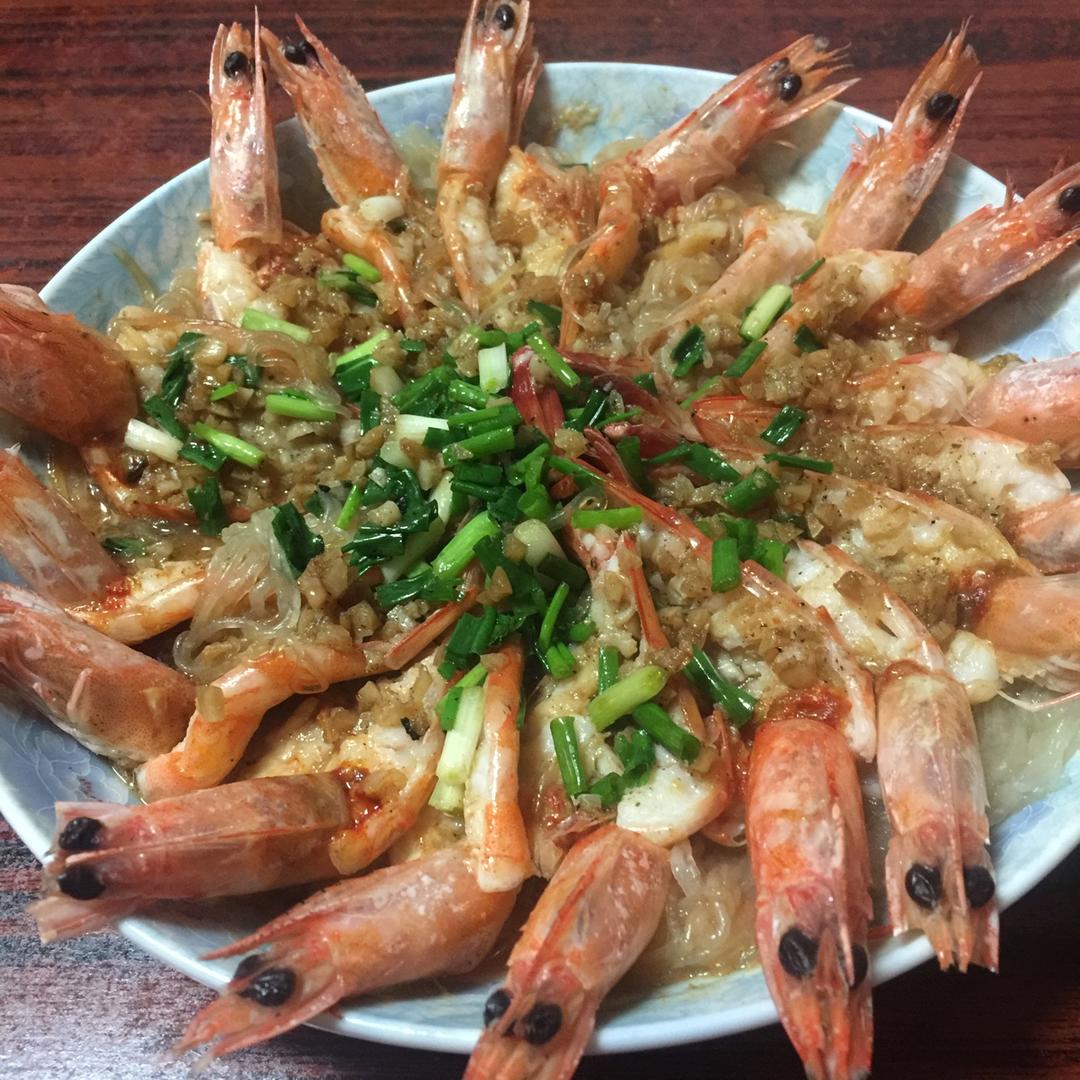 蒜蓉粉丝蒸虾