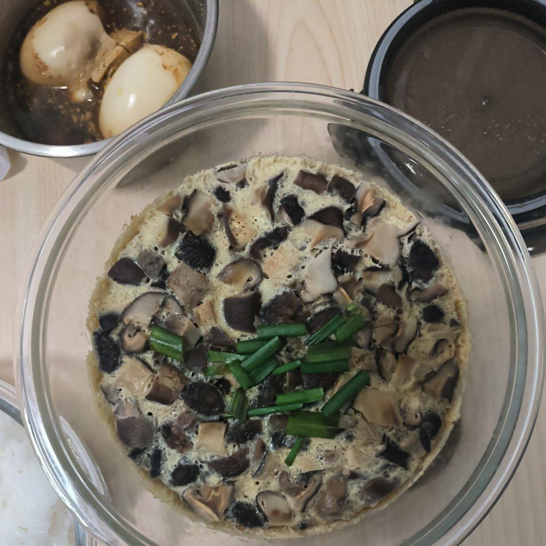 香菇蒸蛋羹