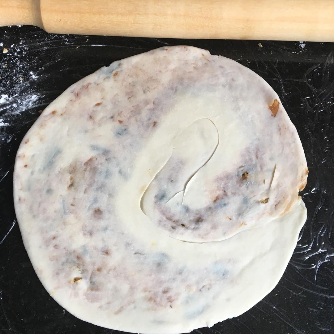 鸡蛋葱油饼                  （更新饼坯保存方法）