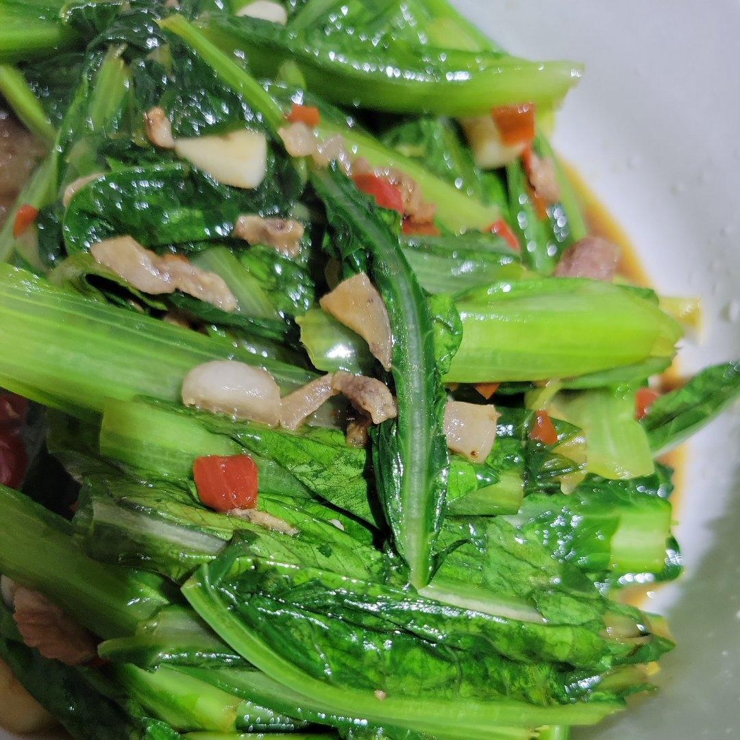 蒜蓉油麦菜（蚝油）