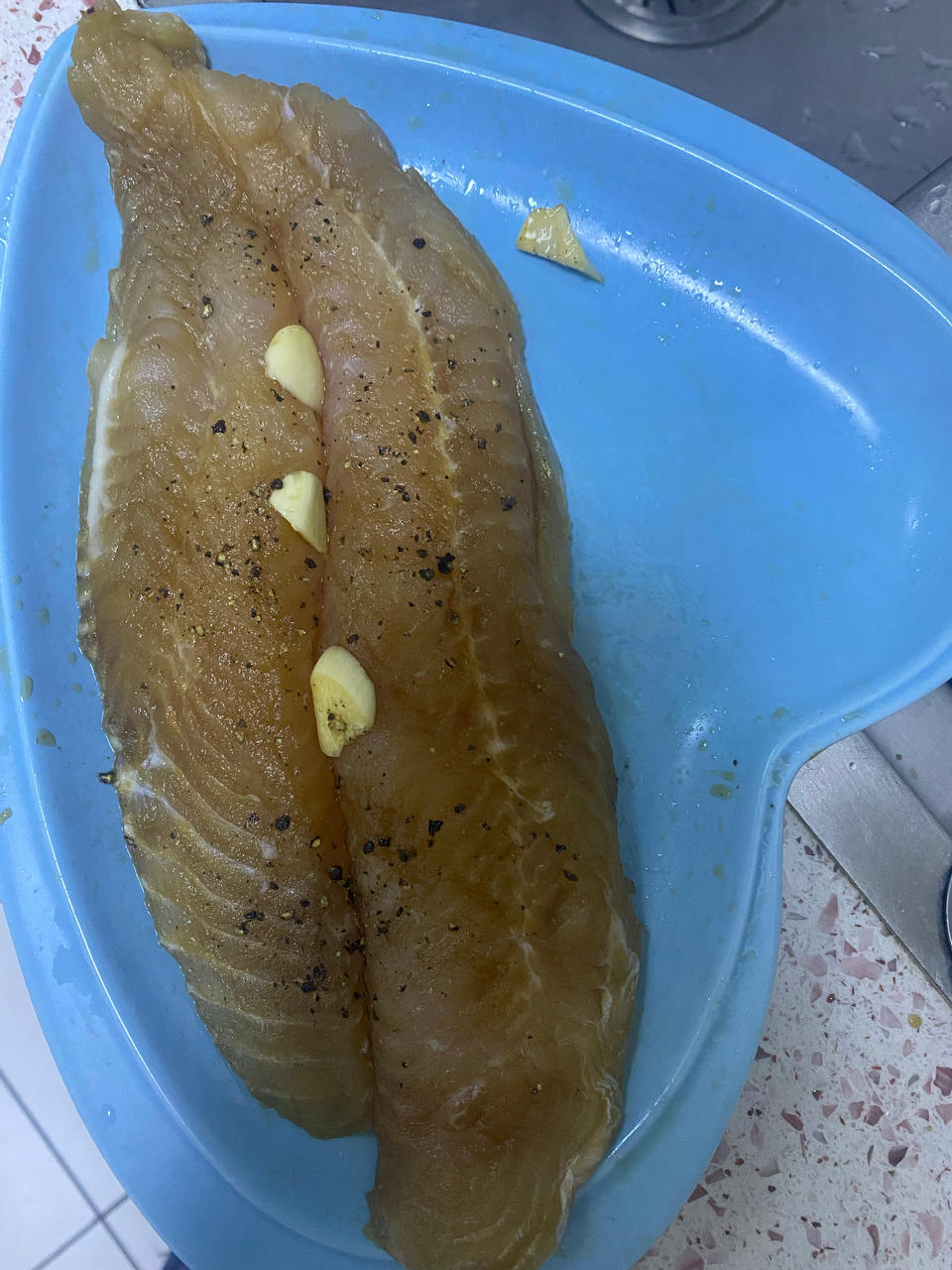 香煎巴沙鱼（龙利鱼）