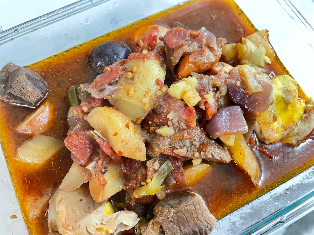 红烧牛肉土豆 （独家秘制）