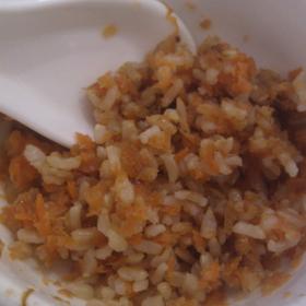 胡萝卜渣糙米饭