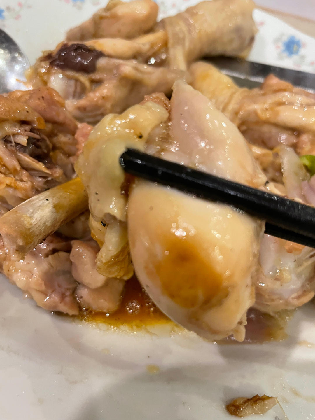无水葱油鸡【4月北鼎珐琅铸铁锅食谱】
