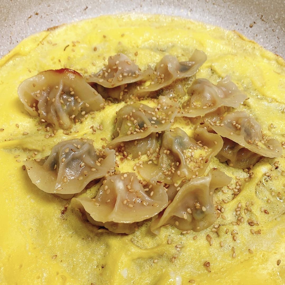 懒人快手抱蛋煎饺