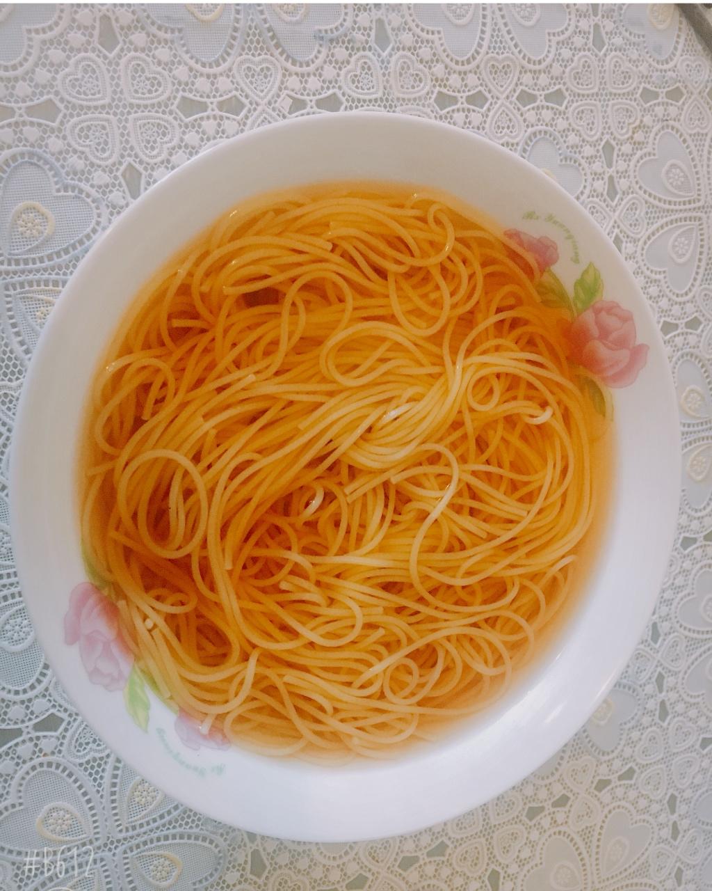 小葱麻油酱油面