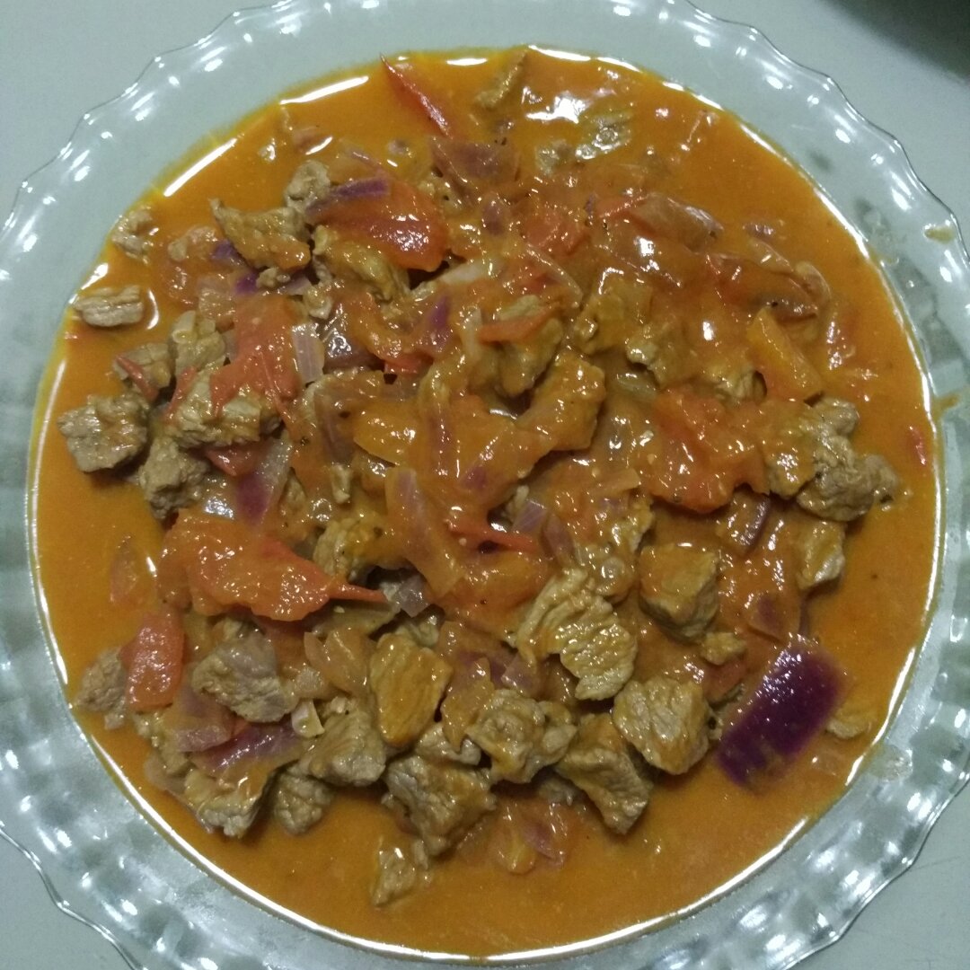 番茄牛肉末
