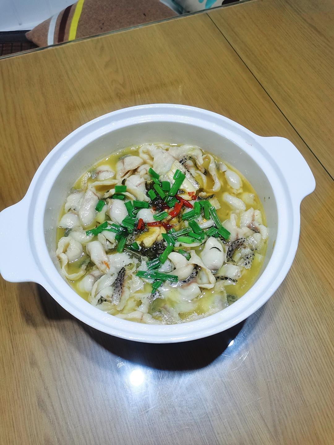 家常酸菜鱼（黑鱼）