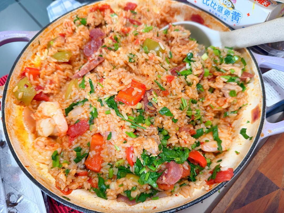 混血海鲜什锦饭Jambalaya