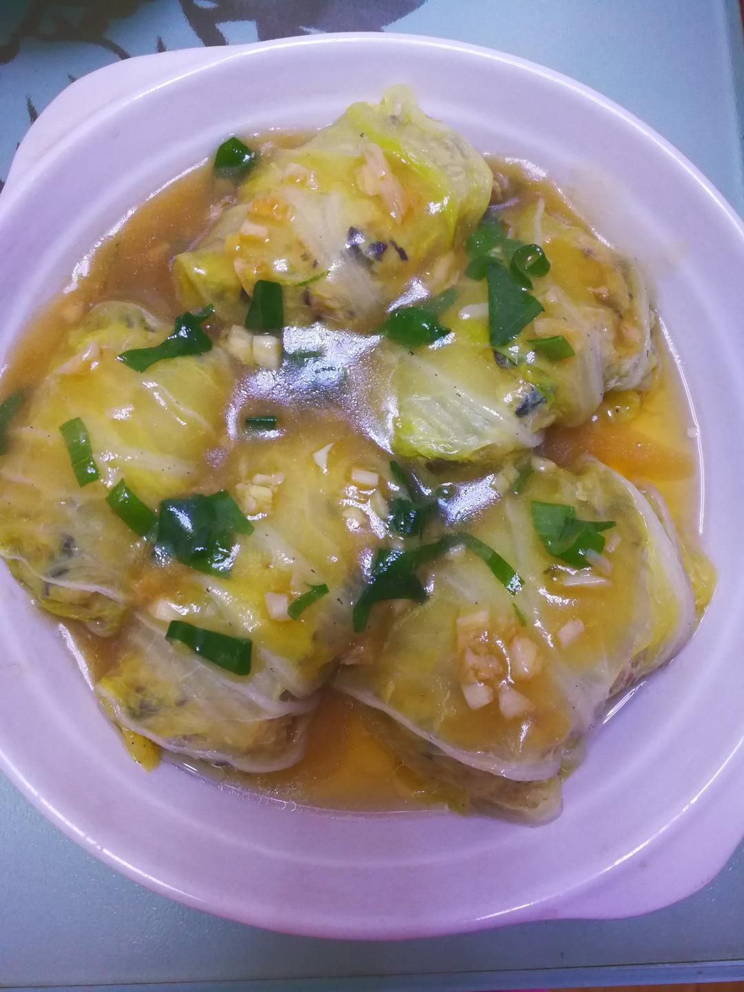肉酿白菜卷
