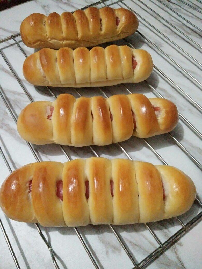 【UKOEO猛犸象热风炉】黑胡椒香肠小面包