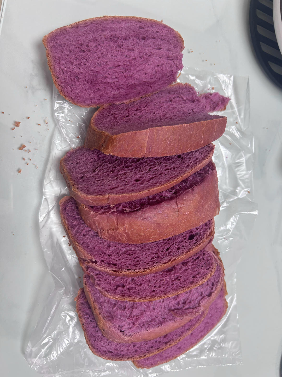 最爱的绵软香醇的 紫薯吐司