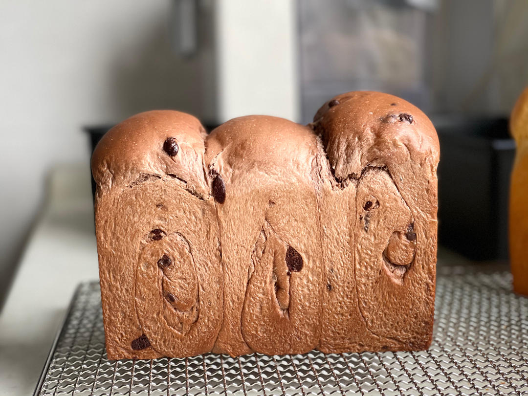 奶油巧克力吐司