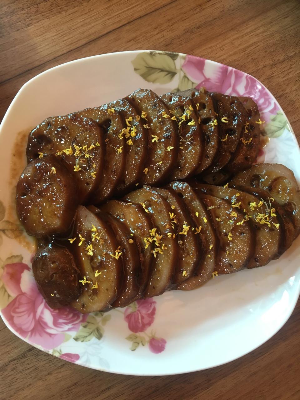 堂妈教你做桂花糯米藕