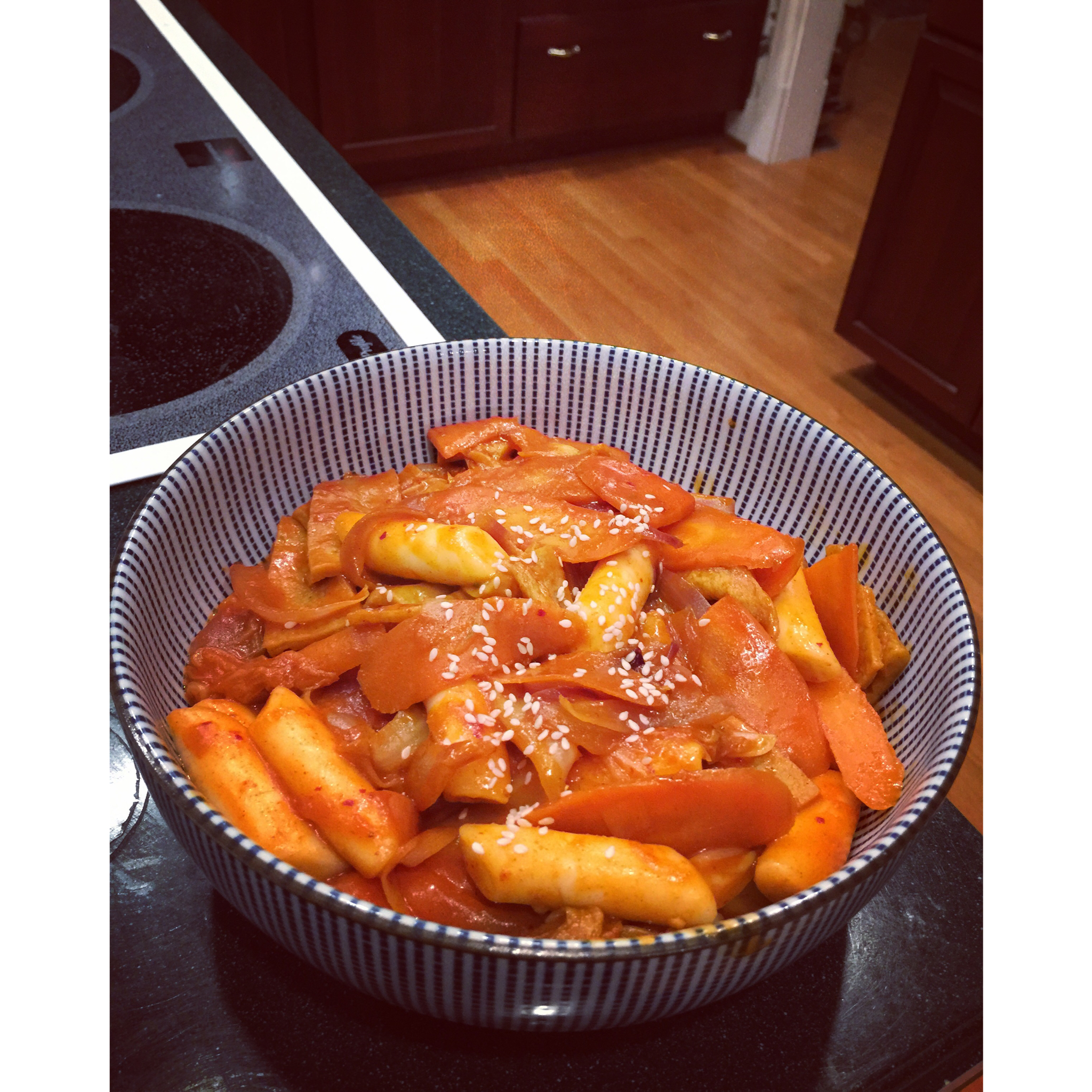 韩式辣炒年糕（or网红芝士套路之芝心年糕）