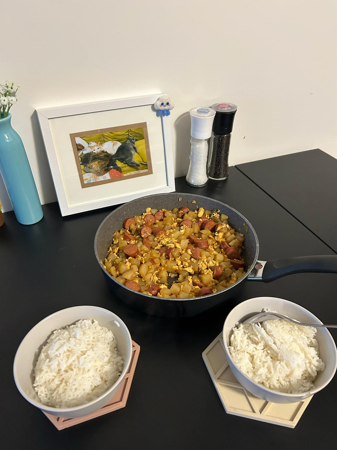 酸甜软糯！好吃到停不下来的糖醋土豆拌饭