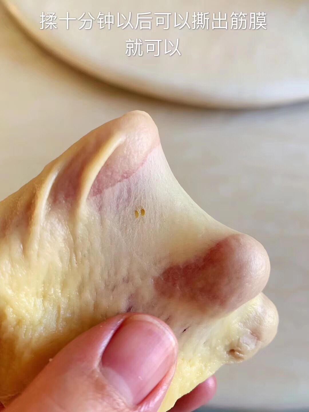 纯奶手撕吐司的做法 步骤1